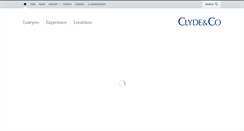 Desktop Screenshot of clydeco.com